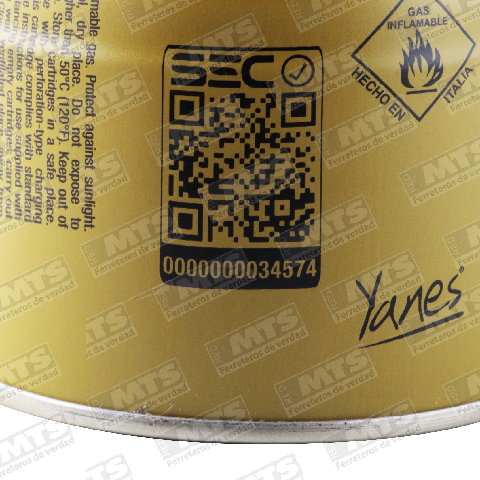 BALON GAS (CILINDRO) 180ML APROX.