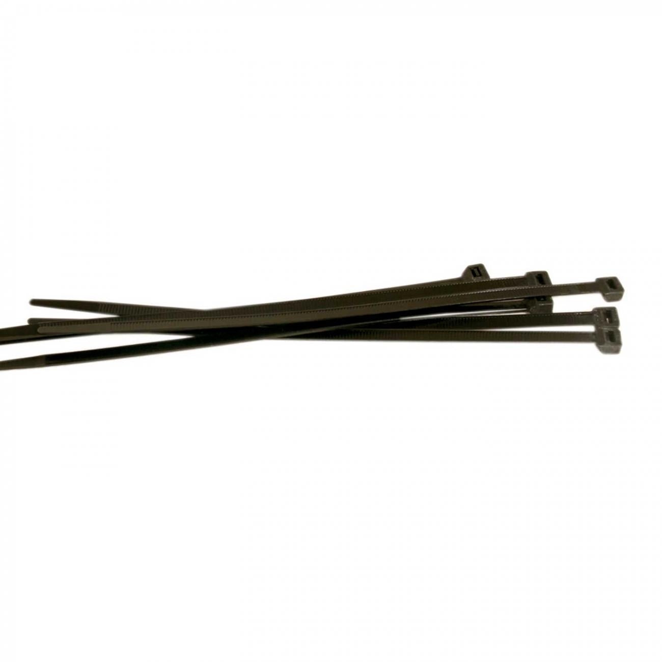 Amarra Cable 4,8Mm  X 430 Mm Negro/Blanco