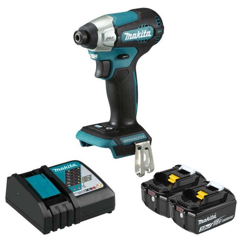 Makita Atornillador De Impacto 18V 2 Bateria + Cargador  Dtd157Rfj