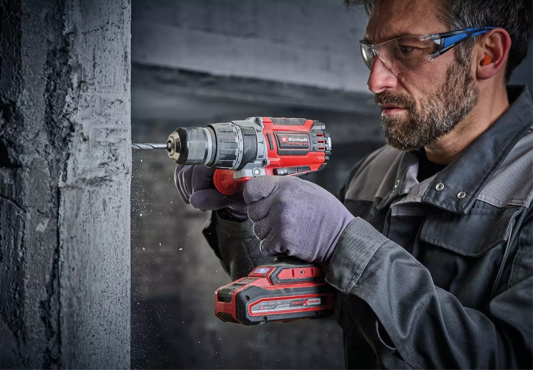 Einhell Taladro Percutor Inalambrico 2 Baterias Y Cargador + Acc. - 4514318
