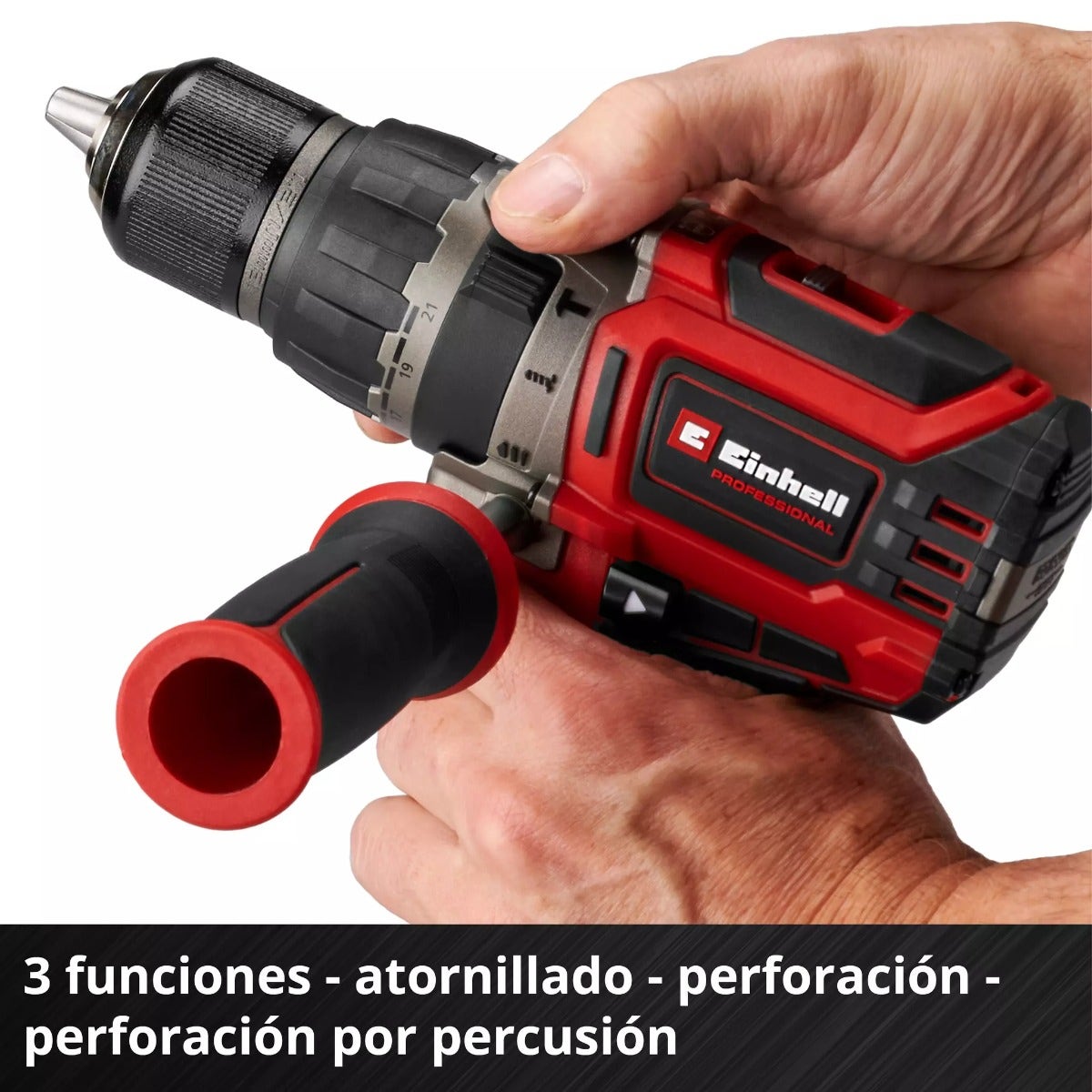 Einhell Taladro Percutor Inalambrico 2 Baterias Y Cargador + Acc. - 4514318