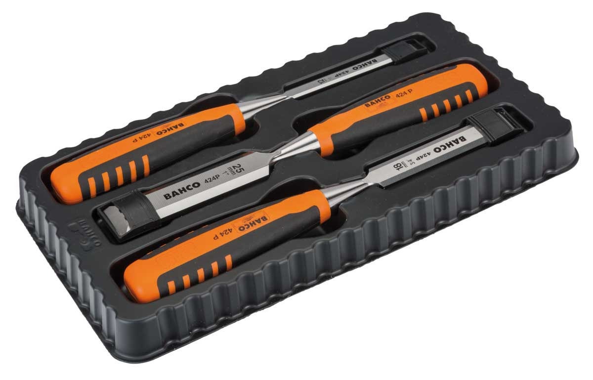 Bahco Set 3 Formones 12-18-25Mm  424P-S3-Eur