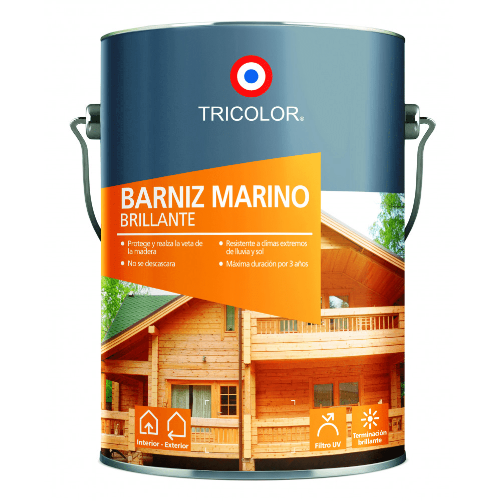 Tricolor Barniz Marino Nogal    1Gl