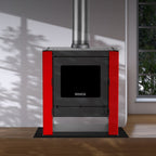 Bosca Estufa A Leña Gold 500 Rojo Black Vision