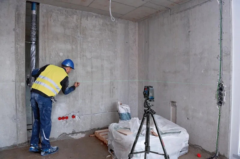 Bosch Nivel Laser Combinado - Gcl 2-50 G + Base + Tripode