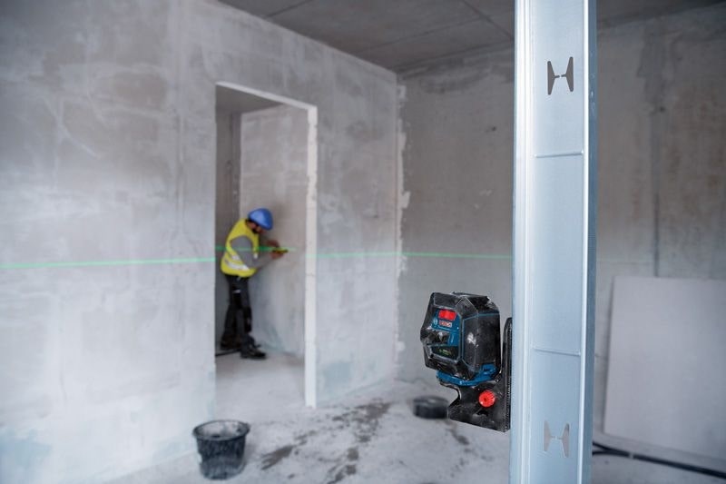 Bosch Nivel Laser Combinado - Gcl 2-50 G + Base + Tripode