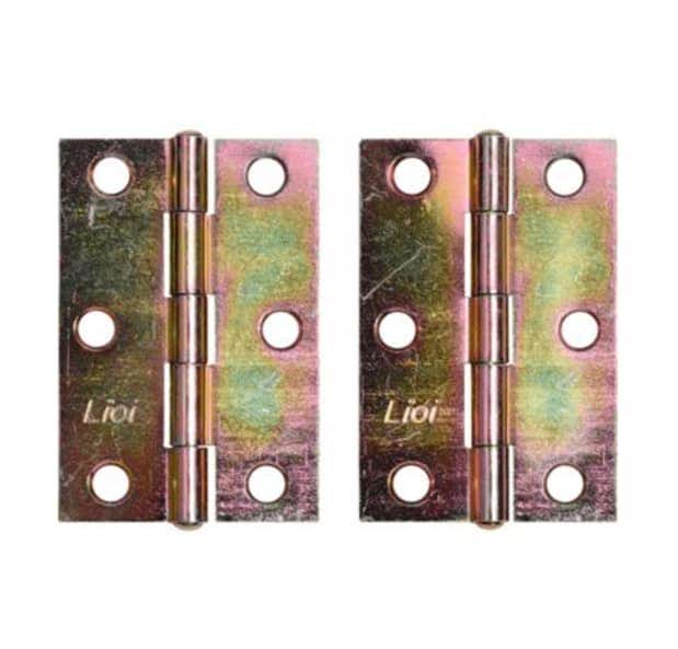 Pack Bisagra L84  3 1/2X 3 1/2'' A. Zincado C/T 2Un