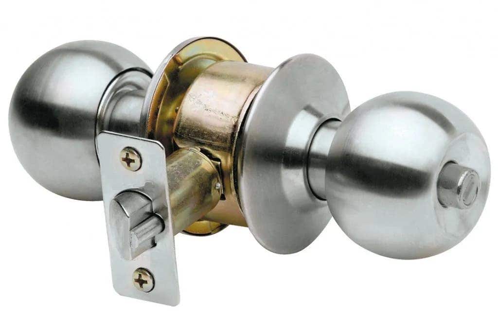 Cerradura Tubular Oficina-dormitorio Inox 134631 Yale-polieco