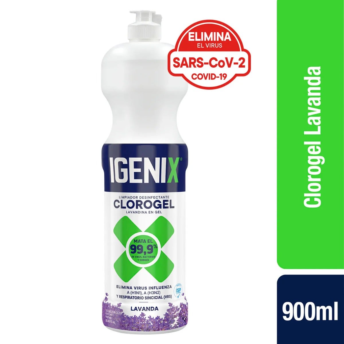 Cloro Gel Igenix Limpiador Lavanda