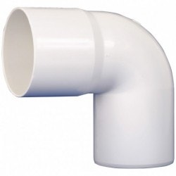 Codo Macho/Hembra Pvc 25 87,5 Blanco