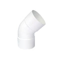 Codo Hem-hem.pvc 25 45&ordm; Blanc