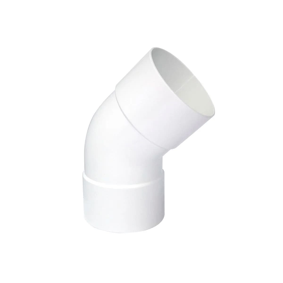 Codo Hem-hem.pvc 25 45&ordm; Blanc