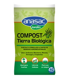 Anasac Tierra Biologica Compost 40 Lt 1503864