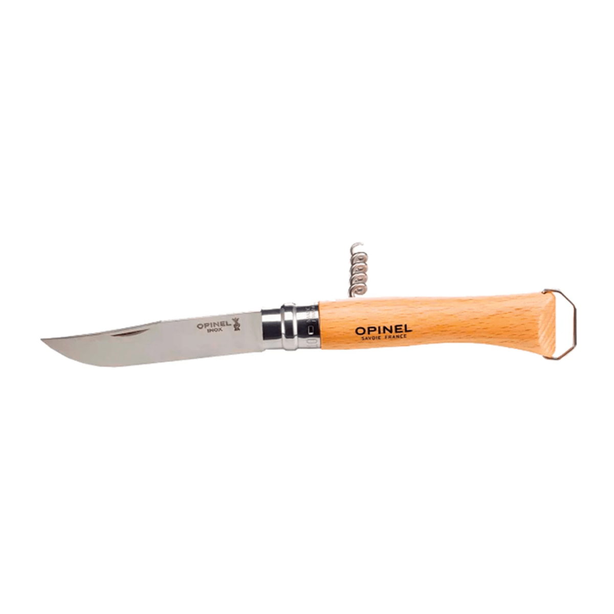 Cuchillo Opinel N&ordm;10 Abrebotellas Con Sacacorchos