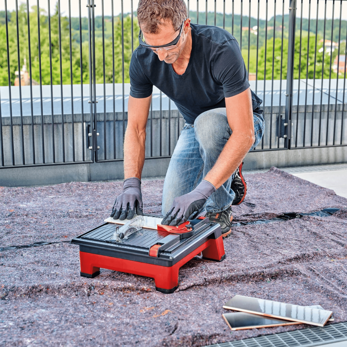 Einhell Cortadora De Azulejos 18V 4301190 Te-Tc 18/115 Li-Solo