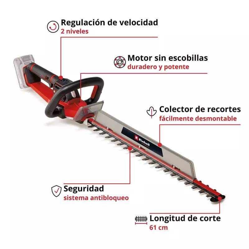 Einhell Cortasetos Inalambrico 18v  3410935