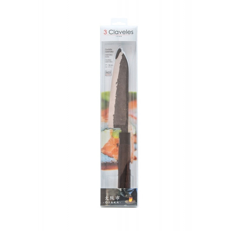 Cuchillo Cocina  3 Claveles 1012 Santoku Cocina