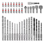 Einhell Set 40 Pz Puntas Y Brocas Metal/madera/concreto - 109053