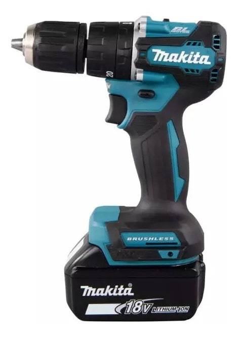 Makita Taladro Atornillador 13mm. 2 Baterias 3ah + Cargador - Dhp487rfx4-1