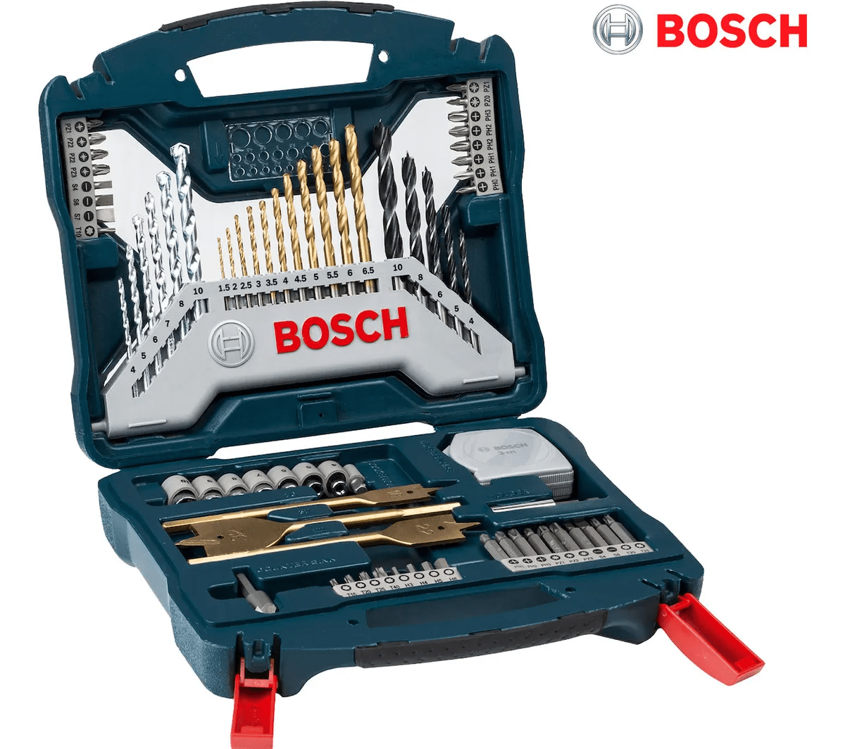 Bosch Maleta  70pz Brocas Y Puntas X-linea 70-17412