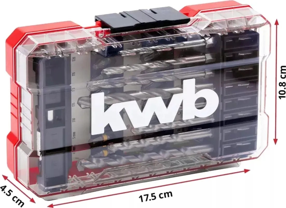 Kwb Set 39 Pz Puntas Y Brocas - 108963