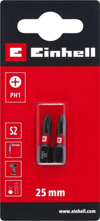 Einhell Set 2 Puntas Impacto Ph1 25mm - 131010