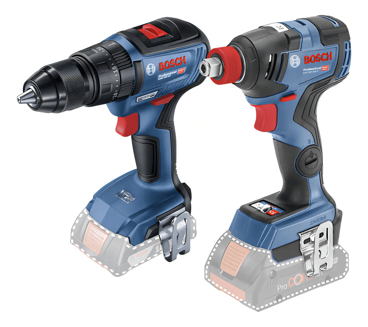 Bosch Combo Taladro Percutor + Llave Impacto.+bateria + Cargador