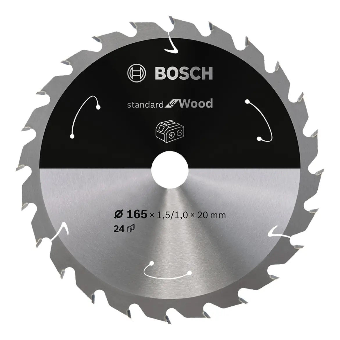 Bosch Disco Sierra Circular Standard 6 1/2" X 24 Dientes