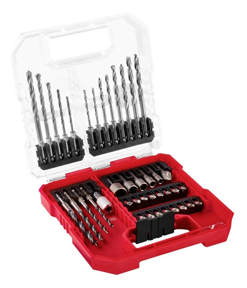 Einhell Set 40 Pz Puntas Y Brocas Metal/madera/concreto - 109053