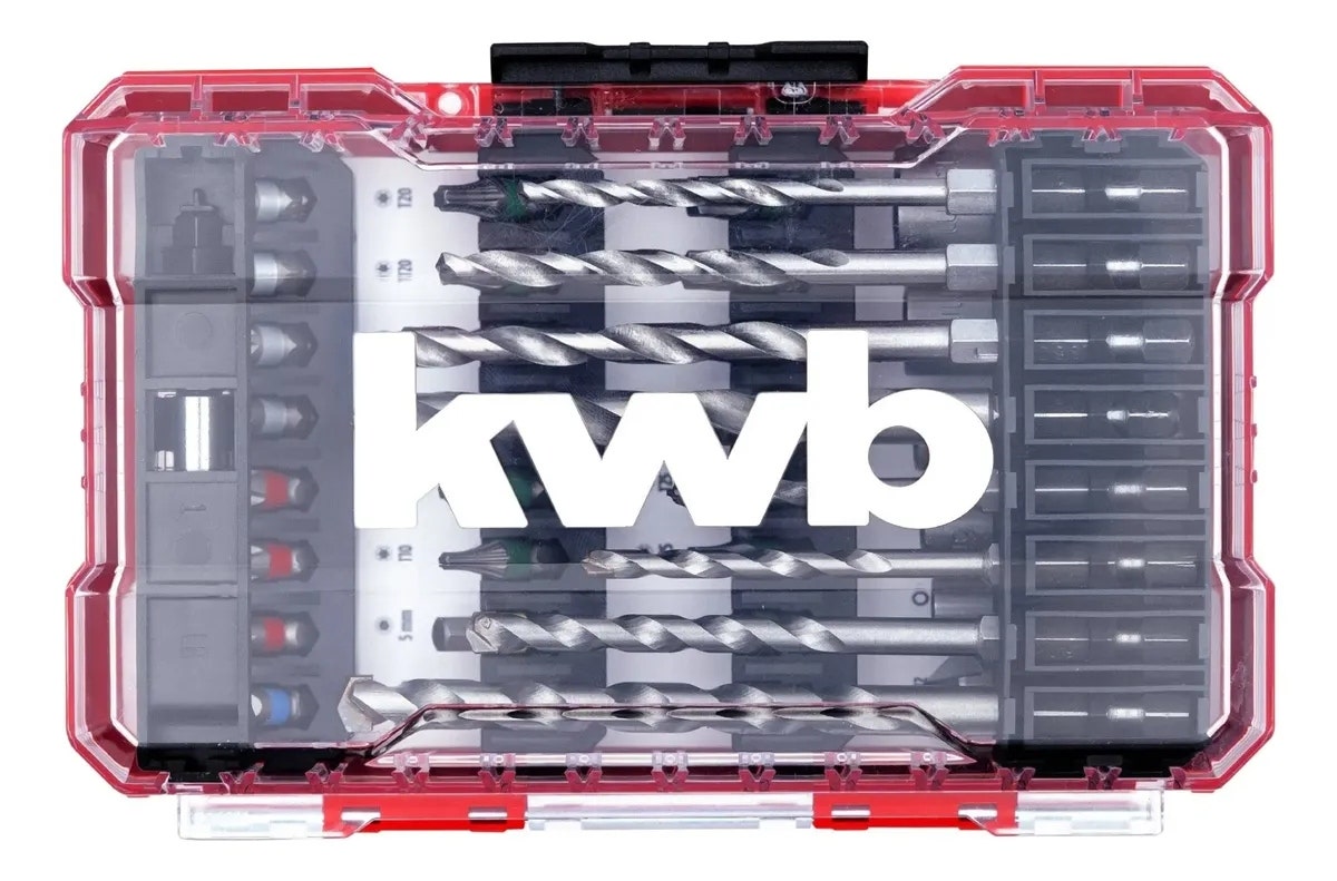 Kwb Set 39 Pz Puntas Y Brocas - 108963