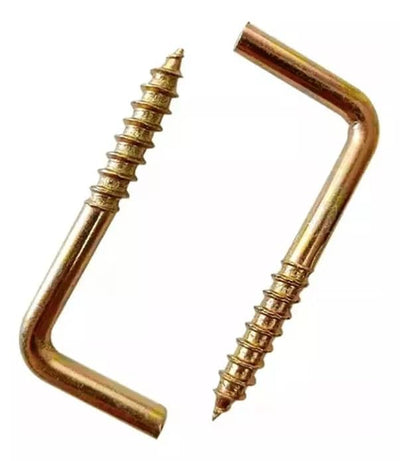 Pack Tornillo Escuadra 2" Zinc. 20Un