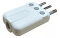 Bticino Enchufe Macho 2 X 10  C/T Bco S2465Tae