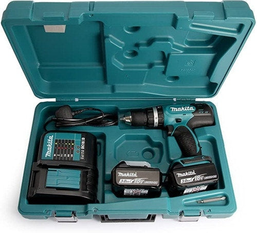 Makita Taladro Percusion Inalambrico Dhp453Sfe