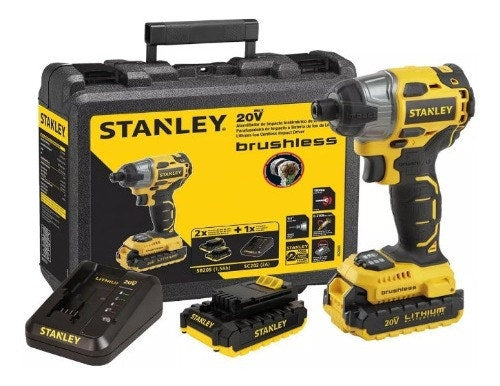 Stanley Atornillador Impacto 20V Sbi201S2K-B2C