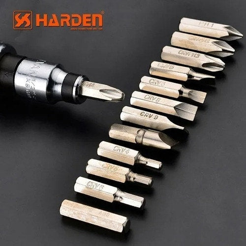 Harden Set 14 Piezas Destornillador De Impacto