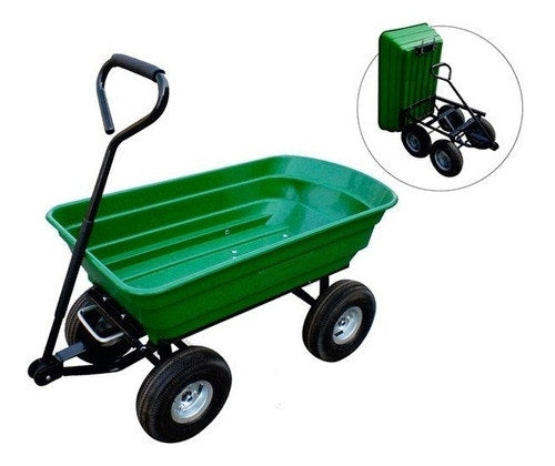 Carro Tolva Verde 270Kg