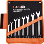 Harden Juego Llaves Punta Corona 8-19