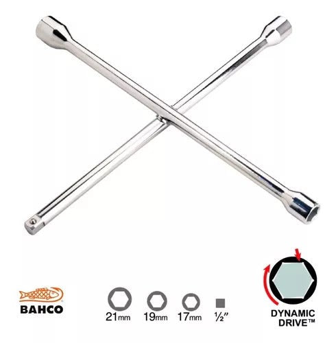 Bahco Llave Rueda Wheel Cross 29-B