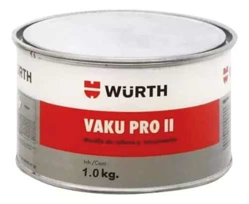 Masilla De Relleno Wurth Vaku-pro Ii 1.0kg