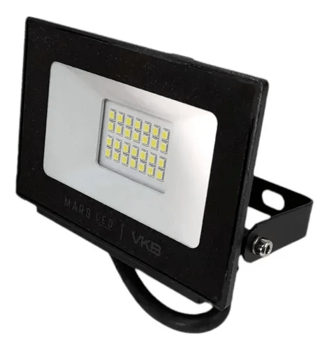 Byp Reflector Led  20w 6500k Negro S/sen.