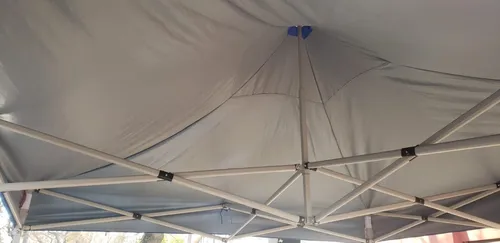 Toldo  Azul Premium 3 X 3  Retractil