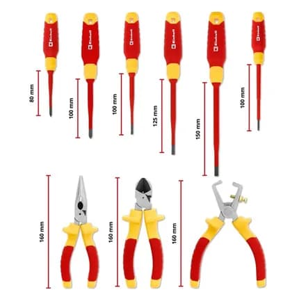 Einhell Set Alicates Y Atornilladores  9pz  370524