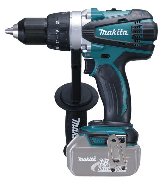 Makita Taladro-Atornillador 13Mm 2Vv M.Torque 91Nm Ddf458Rfe
