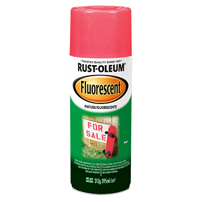 Rust-Oleum Spray Esp Fluor Rosado 340Gr 272132