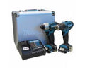 Makita Kit Taladro Inalambrico 10M Llave Impacto Clx201Sax
