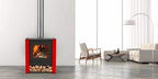 Bosca Estufa A Le&ntilde;a Gold 500 Rojo