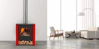 Bosca Estufa A Le&ntilde;a Gold 500 Rojo