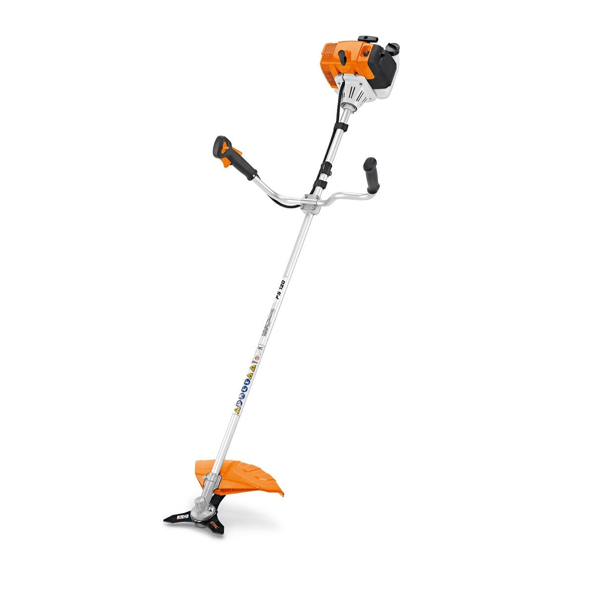 Stihl Desbrozadora  Fs 120 - Cuchilla 3 Puntas Y Cabezal De Orilladora