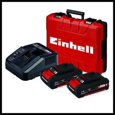 Einhell Taladro Impacto 2 Baterias 2.0Ah + Cargador 4513940 Tp-Cd 18/50 Li-I Bl