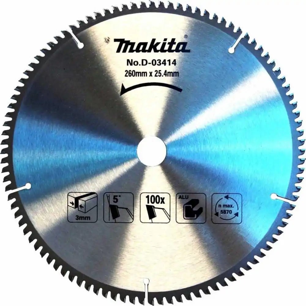 Makita Hoja Sierra Aluminio 100D D03414